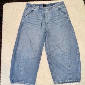 Gap High Rise Easy Barrel Jeans